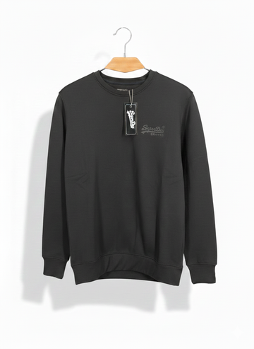 SuperDry Graphite Grey Crewneck Sweatshirt